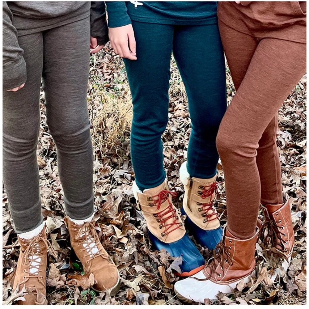 Sloomb Raven merino leggings xs